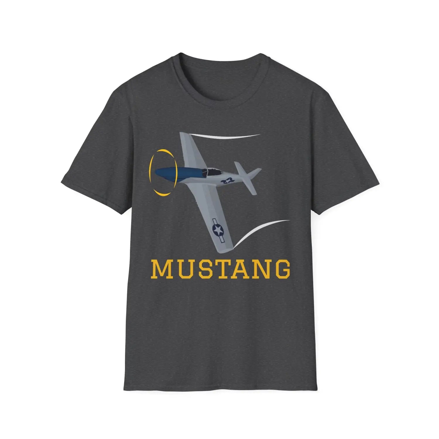 P-51D Mustang Premium T-Shirt - Pilot gifts - WWII warbird t-shirt