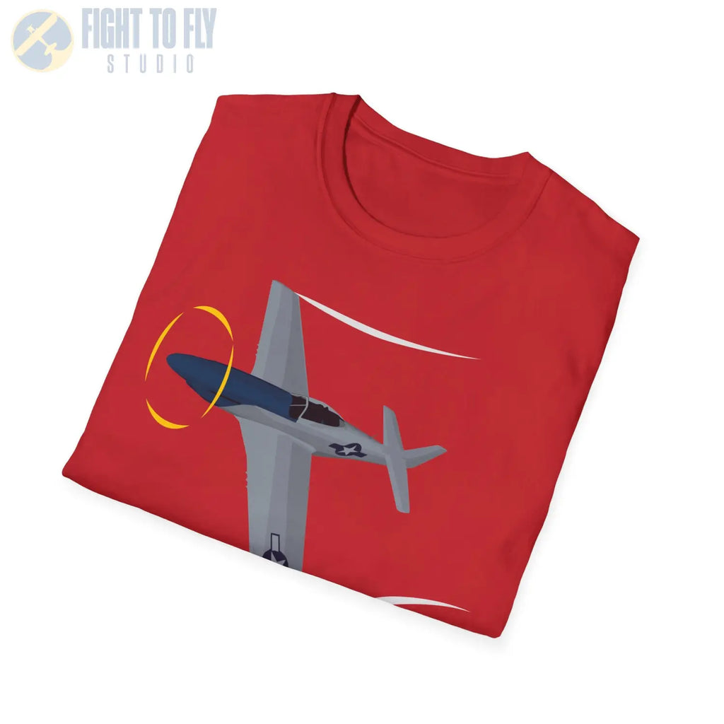 P-51D Mustang Premium T-Shirt - Pilot gifts - WWII warbird t-shirt