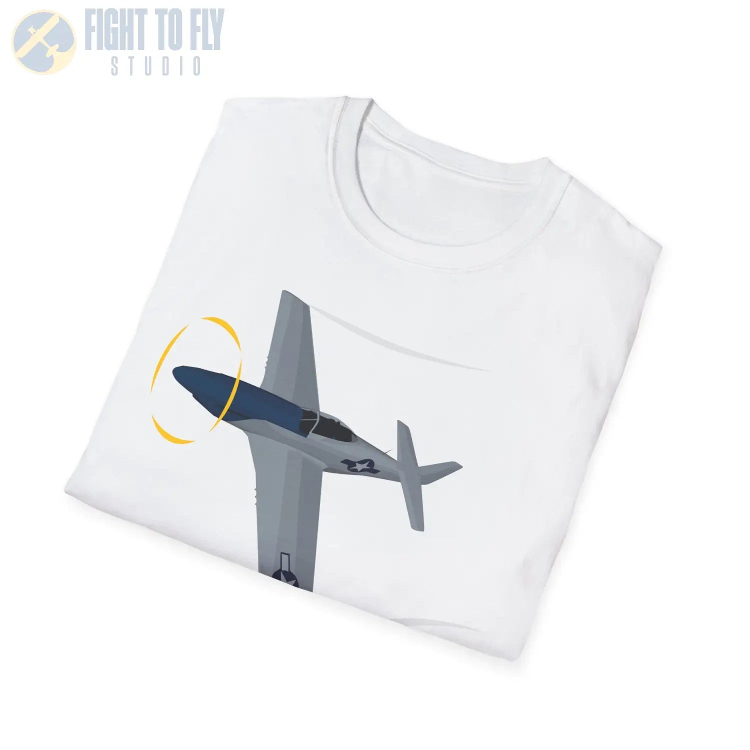 P-51D Mustang Premium T-Shirt - Pilot gifts - WWII warbird t-shirt