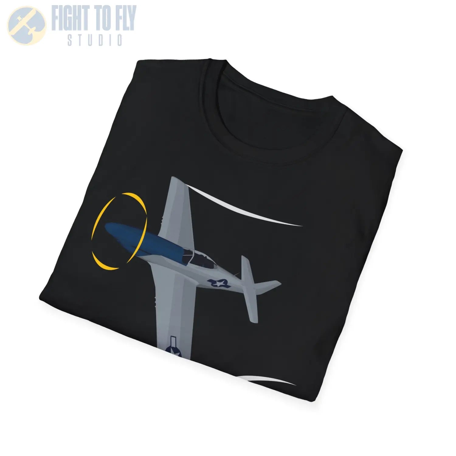 P-51D Mustang Premium T-Shirt - Pilot gifts - WWII warbird t-shirt