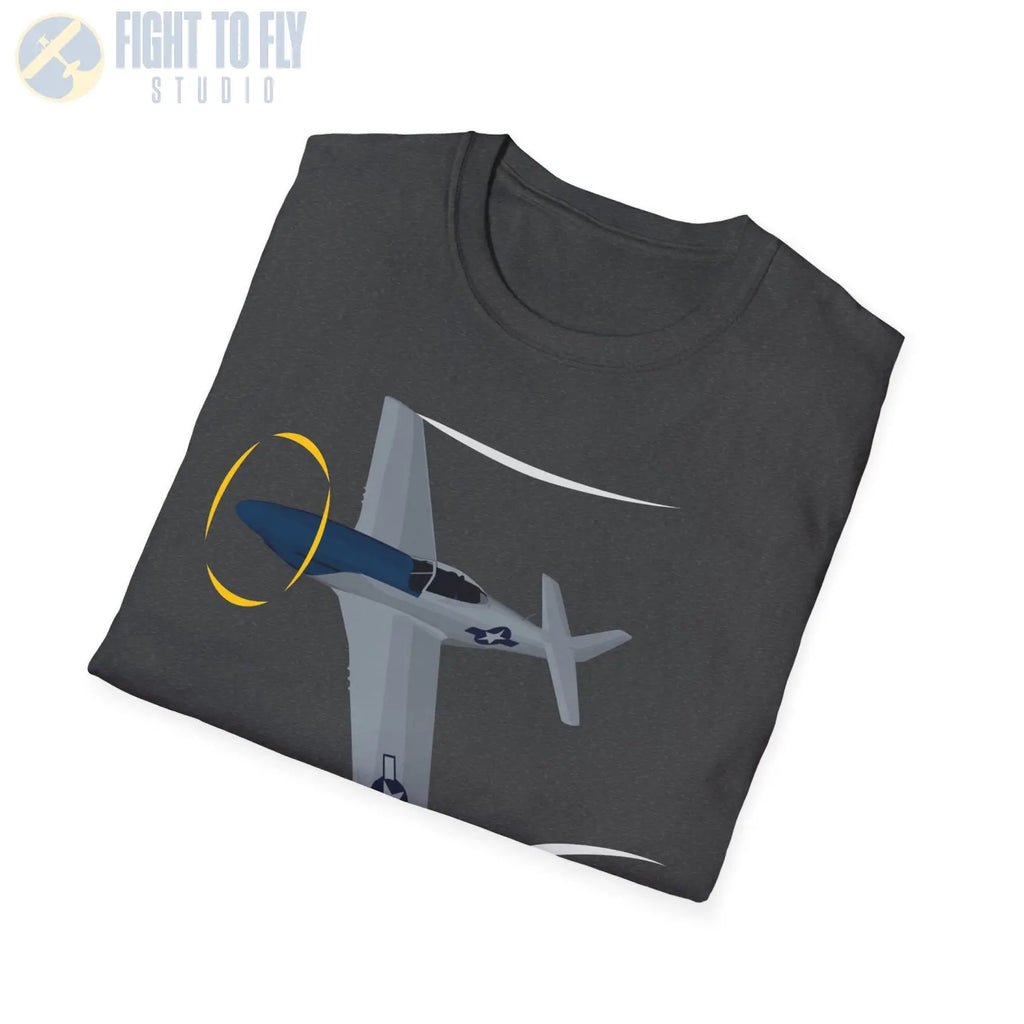 P-51D Mustang Premium T-Shirt - Pilot gifts - WWII warbird t-shirt