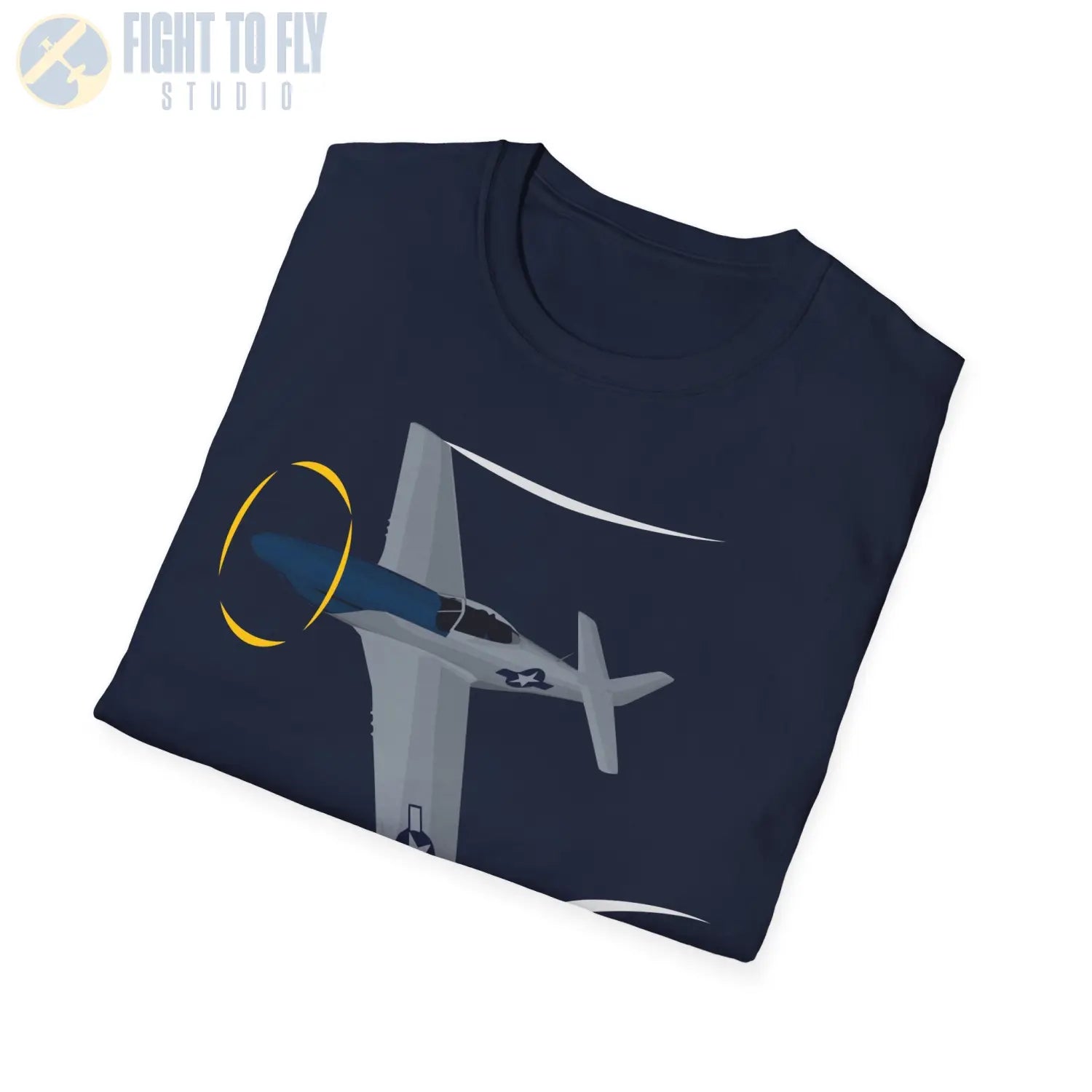 P-51D Mustang Premium T-Shirt - Pilot gifts - WWII warbird t-shirt