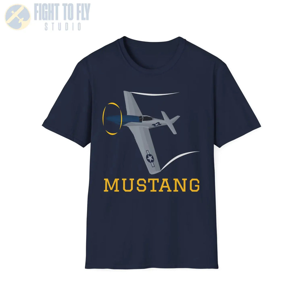 P-51D Mustang Premium T-Shirt - Pilot gifts - WWII warbird t-shirt