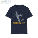 P-51D Mustang Premium T-Shirt - Pilot gifts - WWII warbird t-shirt