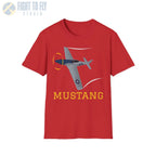 P-51D Mustang Premium T-Shirt - Pilot gifts - WWII warbird t-shirt