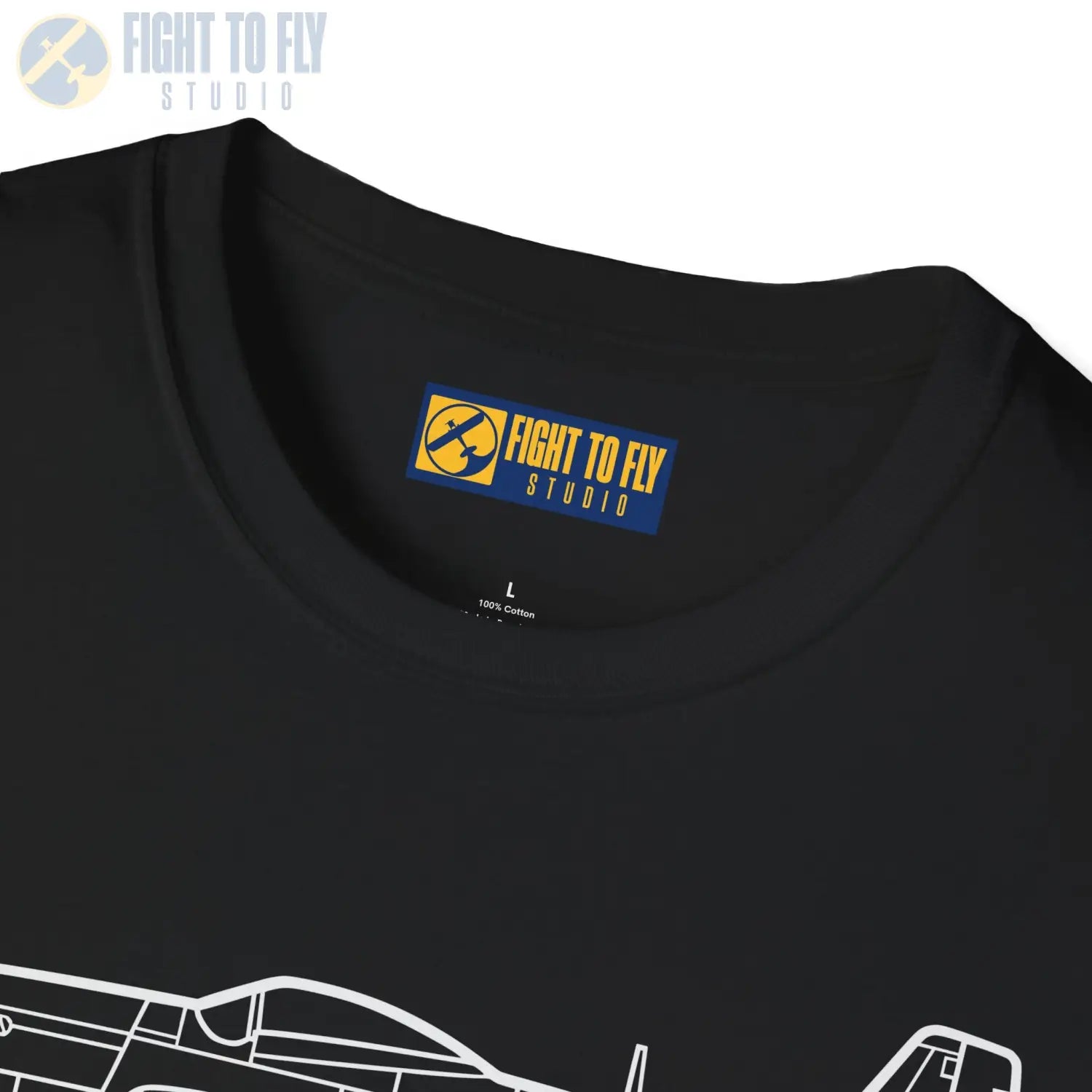 P-51D Mustang Side T-Shirt - Pilot gifts - WWII warbird t-shirt