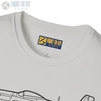 P-51D Mustang Side T-Shirt - Pilot gifts - WWII warbird t-shirt