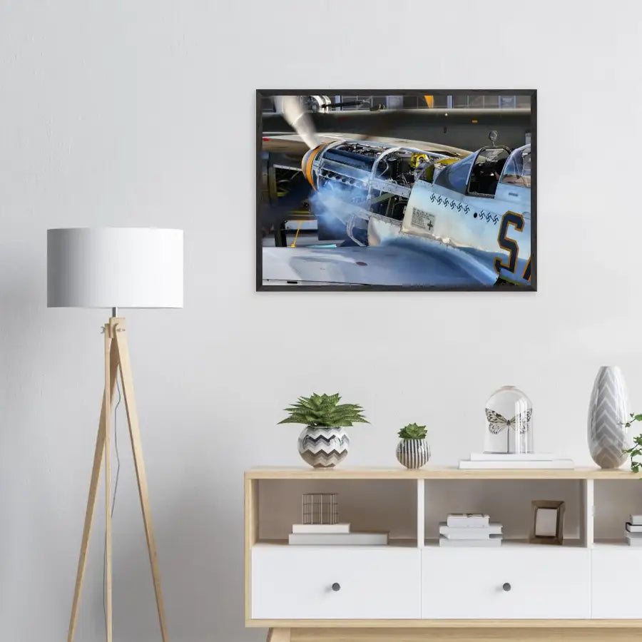 P-51D Mustang - Waking the Beast - Print Material - Gifts for pilots - Aviation apparel