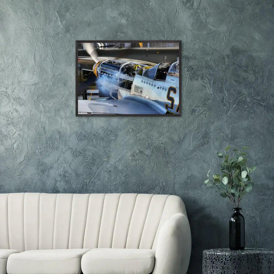 P-51D Mustang - Waking the Beast - Print Material - Gifts for pilots - Aviation apparel