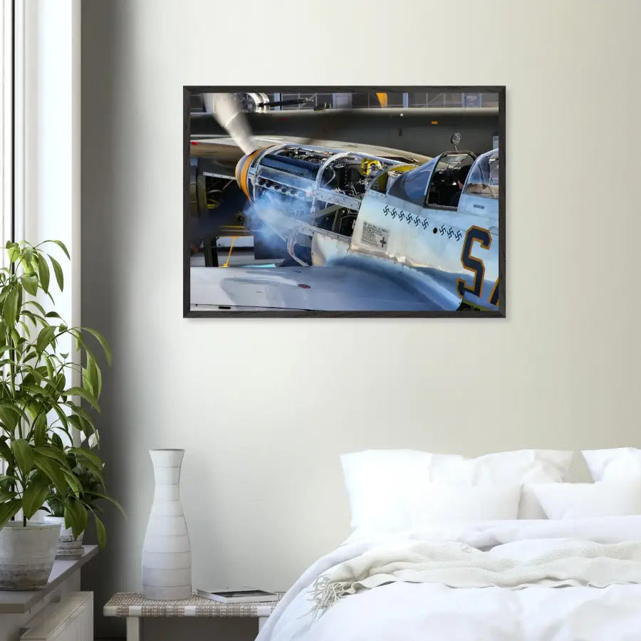 P-51D Mustang - Waking the Beast - Print Material - Gifts for pilots - Aviation apparel