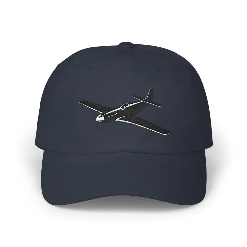 P-51D WWII Fighter- Black - Hats - Pilot gifts - warbird t-shirt