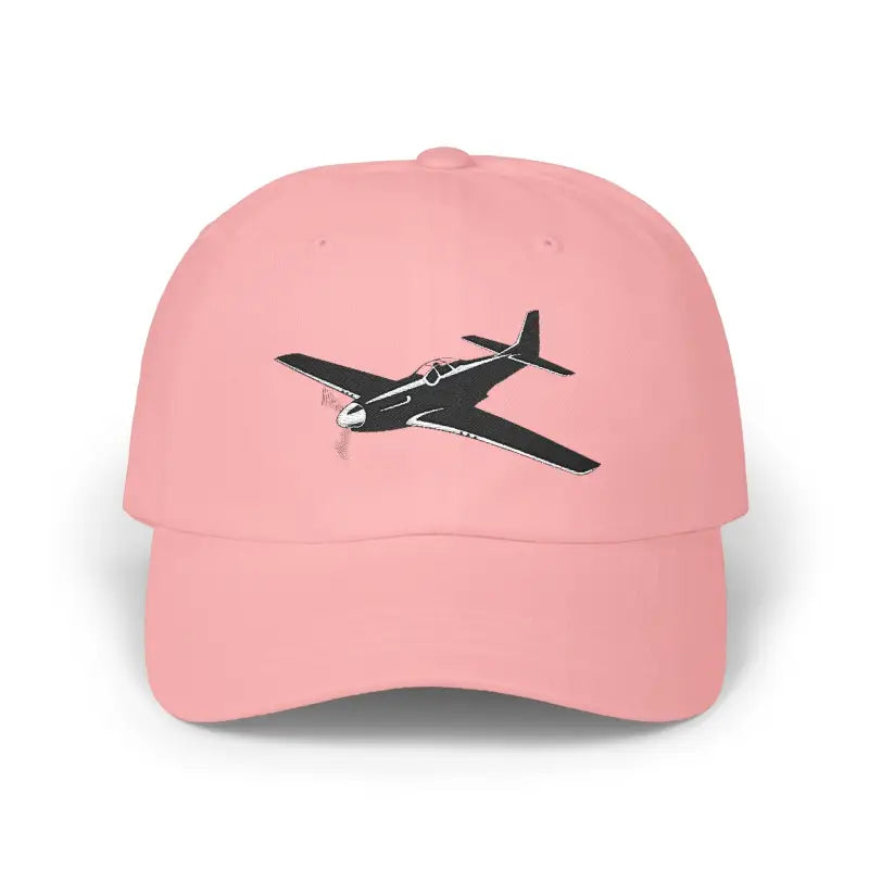 P-51D WWII Fighter- Black - Hats - Pilot gifts - warbird t-shirt