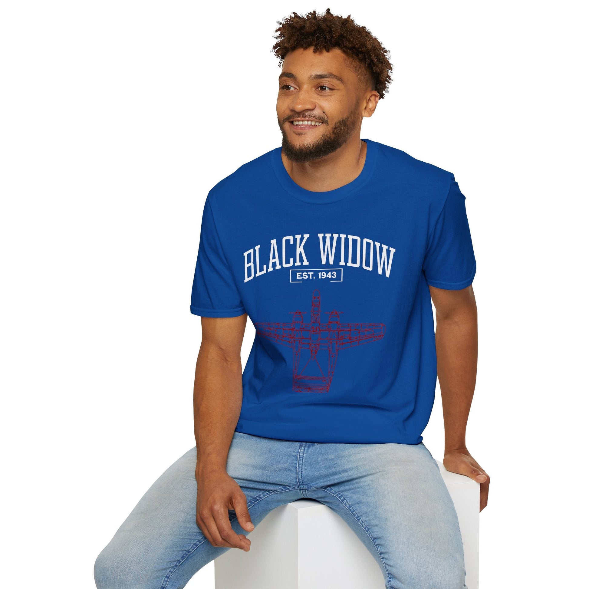 P 61 Black Widow Premium WWII T Shirt Pilot gifts warbird t shirt