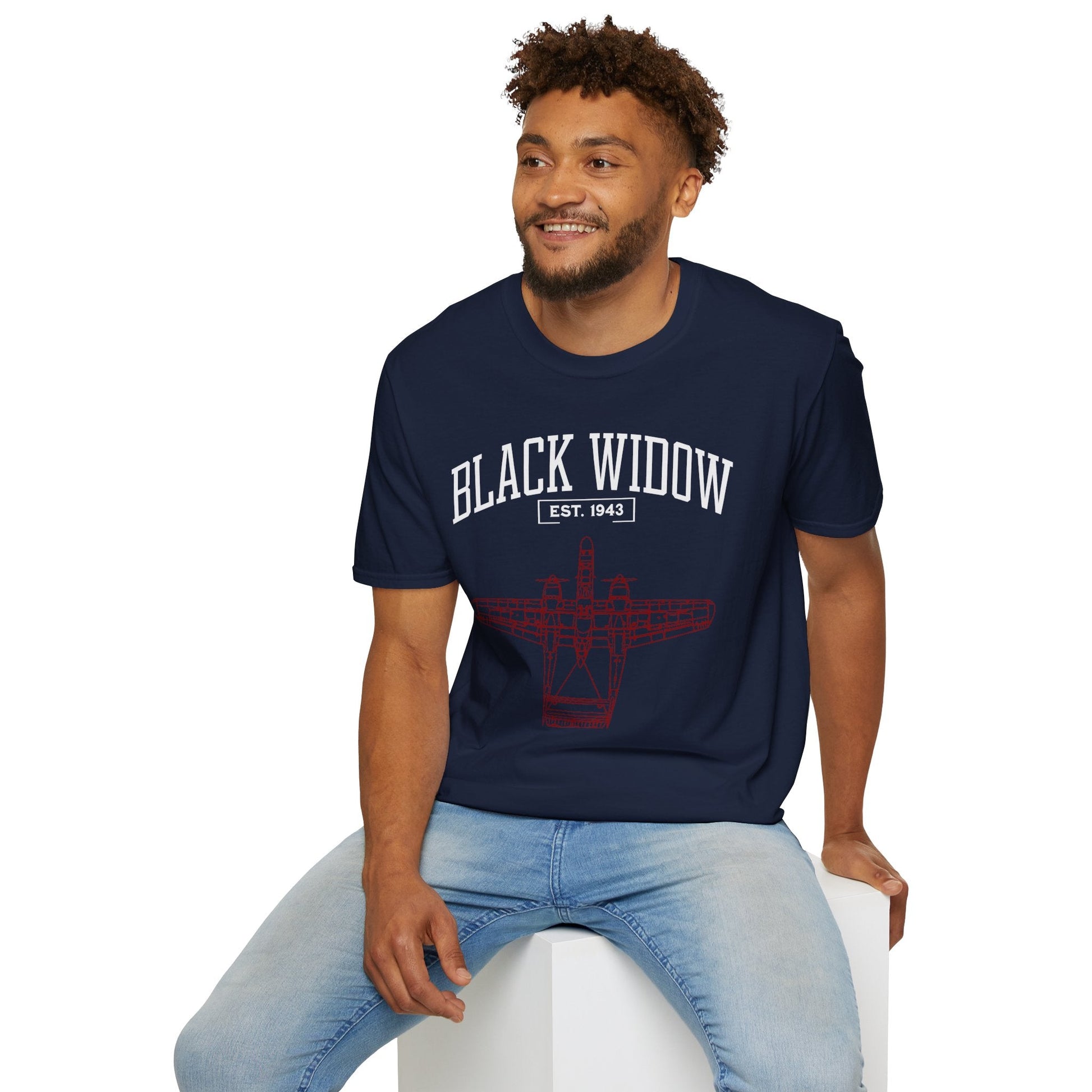 P 61 Black Widow Premium WWII T Shirt Pilot gifts warbird t shirt