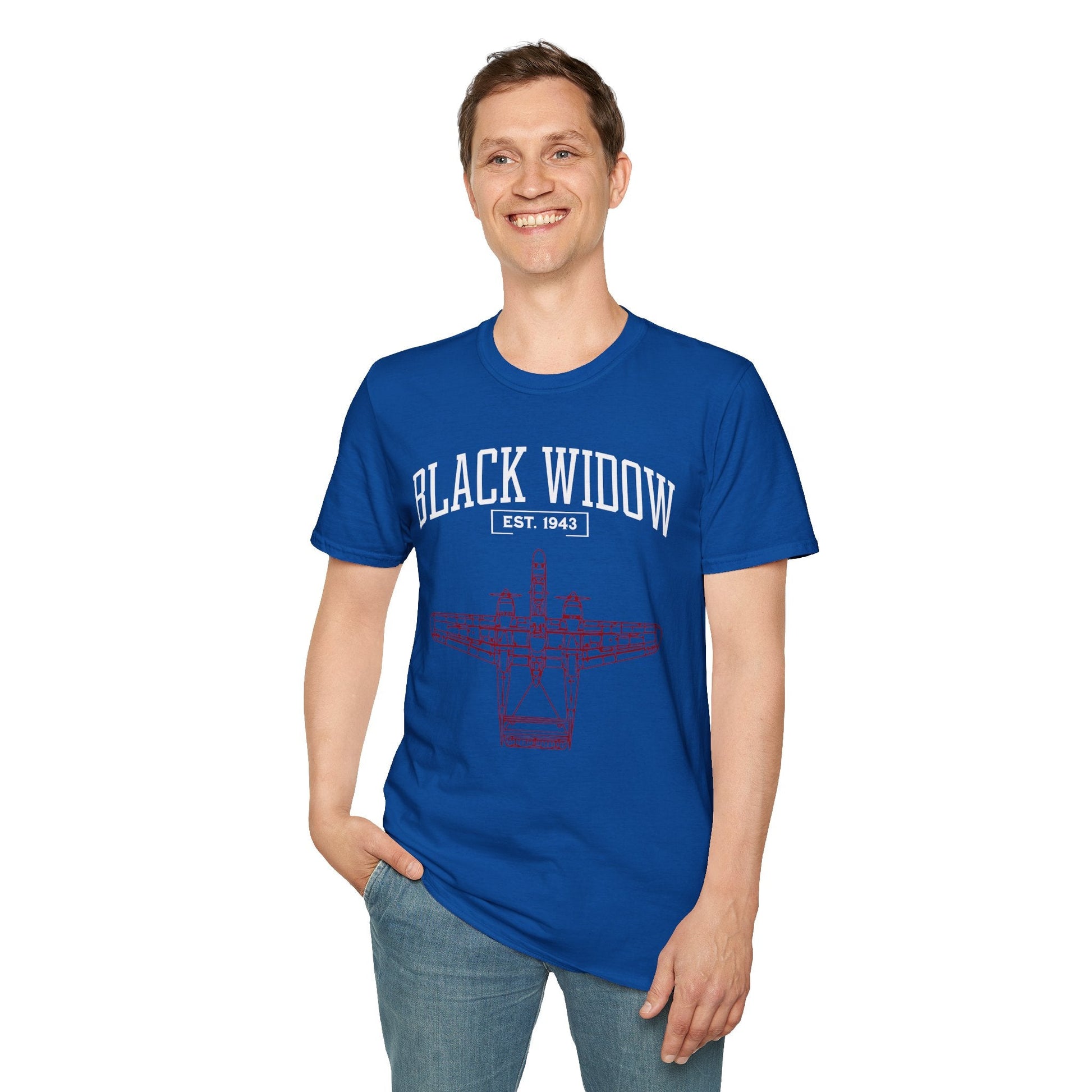 P 61 Black Widow Premium WWII T Shirt Pilot gifts warbird t shirt