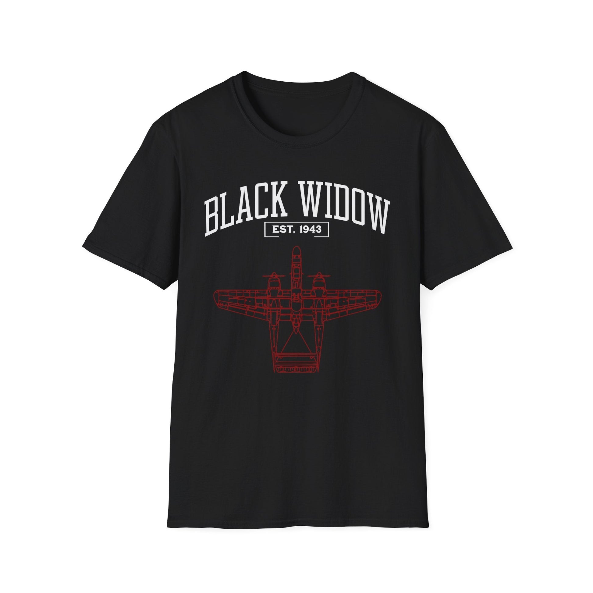 P 61 Black Widow Premium WWII T Shirt Pilot gifts warbird t shirt