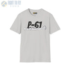 P-61 Black Widow Side Profile T-Shirt - Pilot gifts - WWII warbird t-shirt
