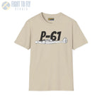 P-61 Black Widow Side Profile T-Shirt - Pilot gifts - WWII warbird t-shirt