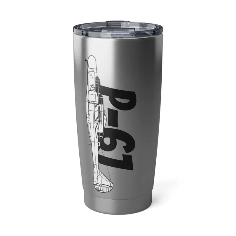 P-61 Tumbler – WWII Night Fighter Side View - Mug - Pilot gifts - warbird t-shirt