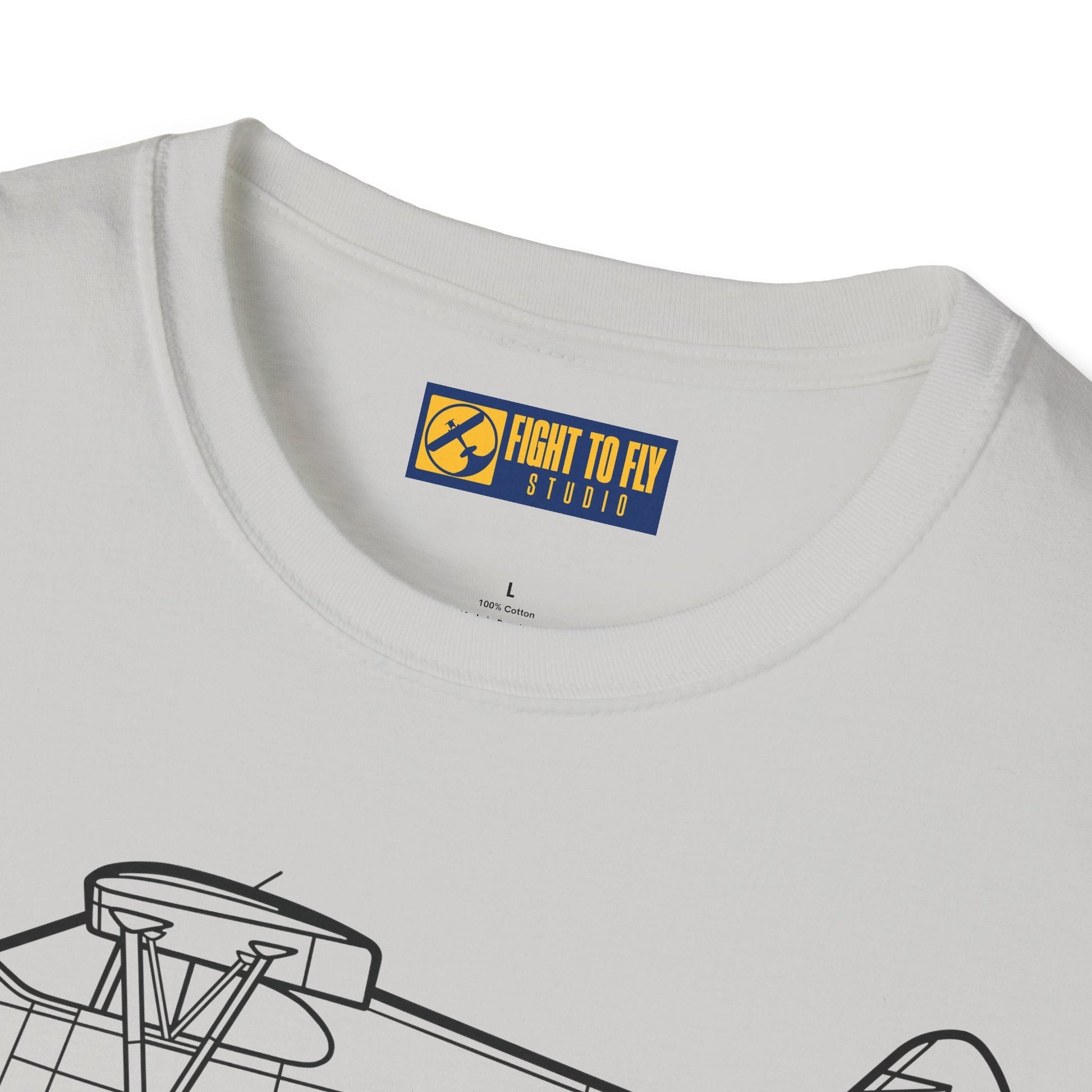 PA-12 T-Shirt – Piper Super Cruiser Taildragger Tee - Gifts for pilots - Aviation apparel