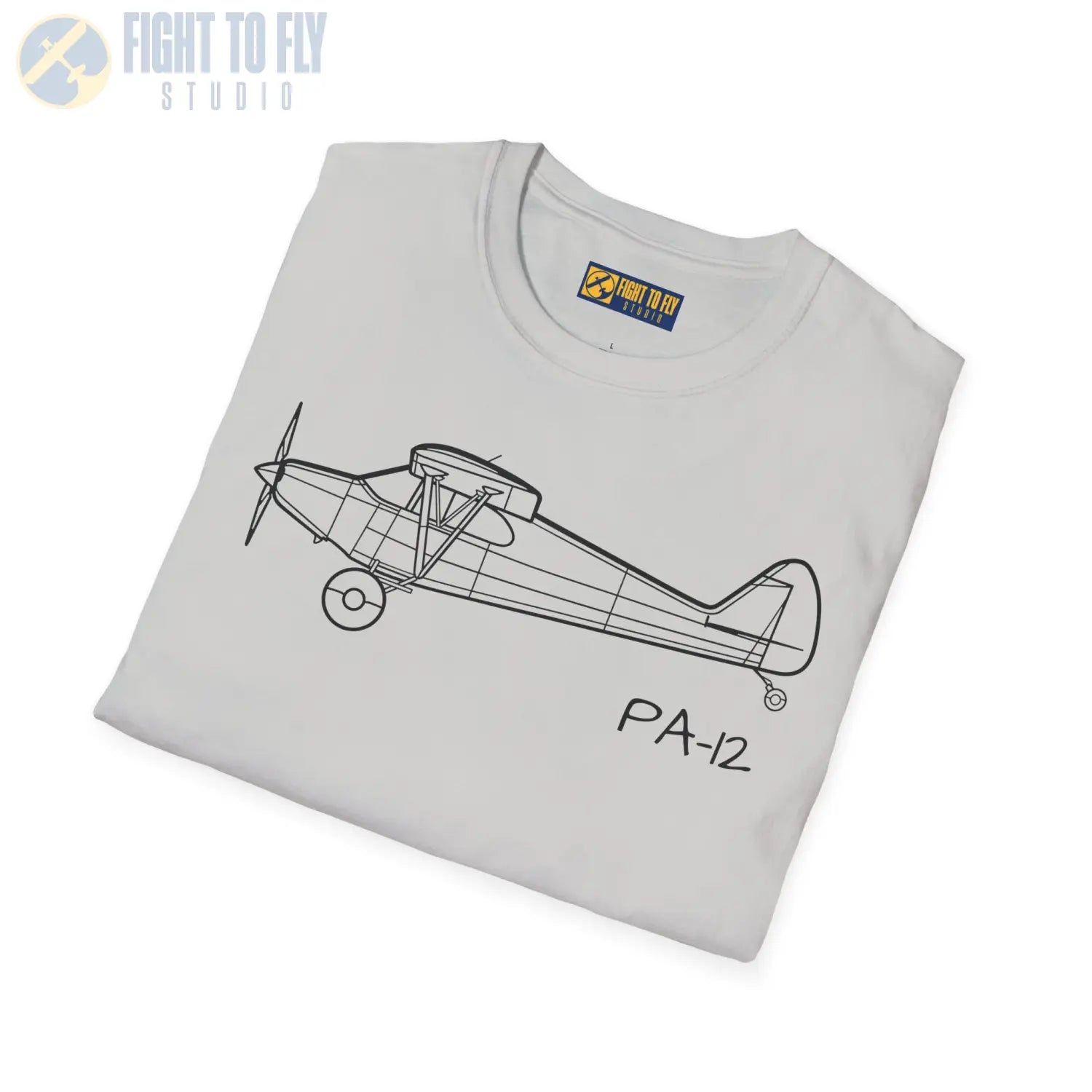 PA 12 Super Cruiser T Shirt Pilot gifts WWII warbird t shirt