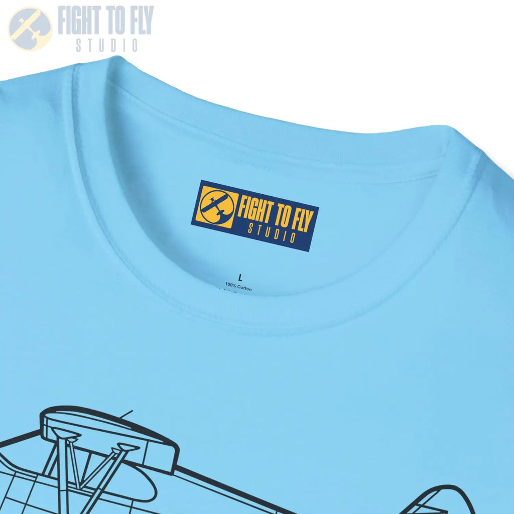 PA-12 Super Cruiser T-Shirt - Pilot gifts - WWII warbird t-shirt