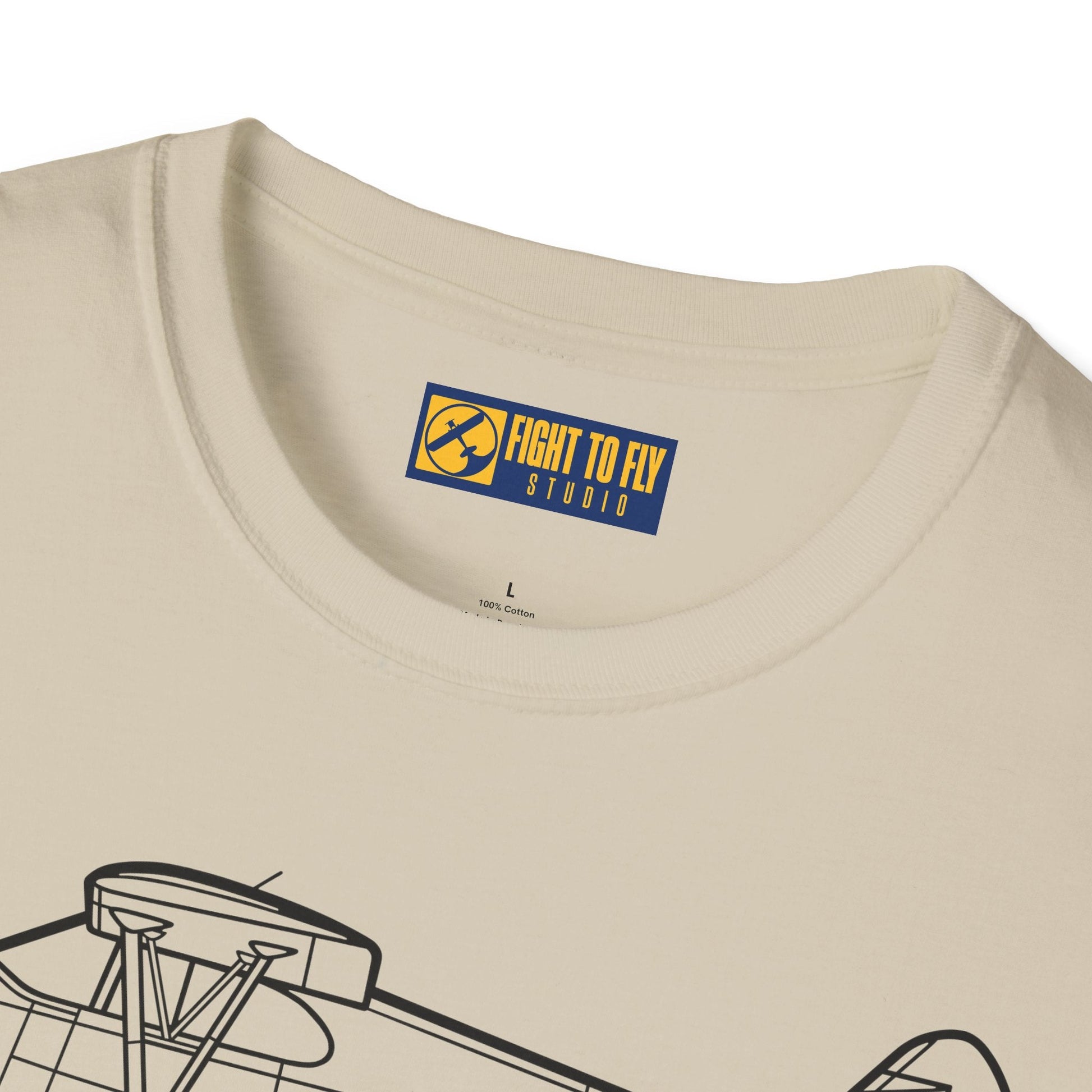 PA-12 T-Shirt – Piper Super Cruiser Taildragger Tee - Gifts for pilots - Aviation apparel