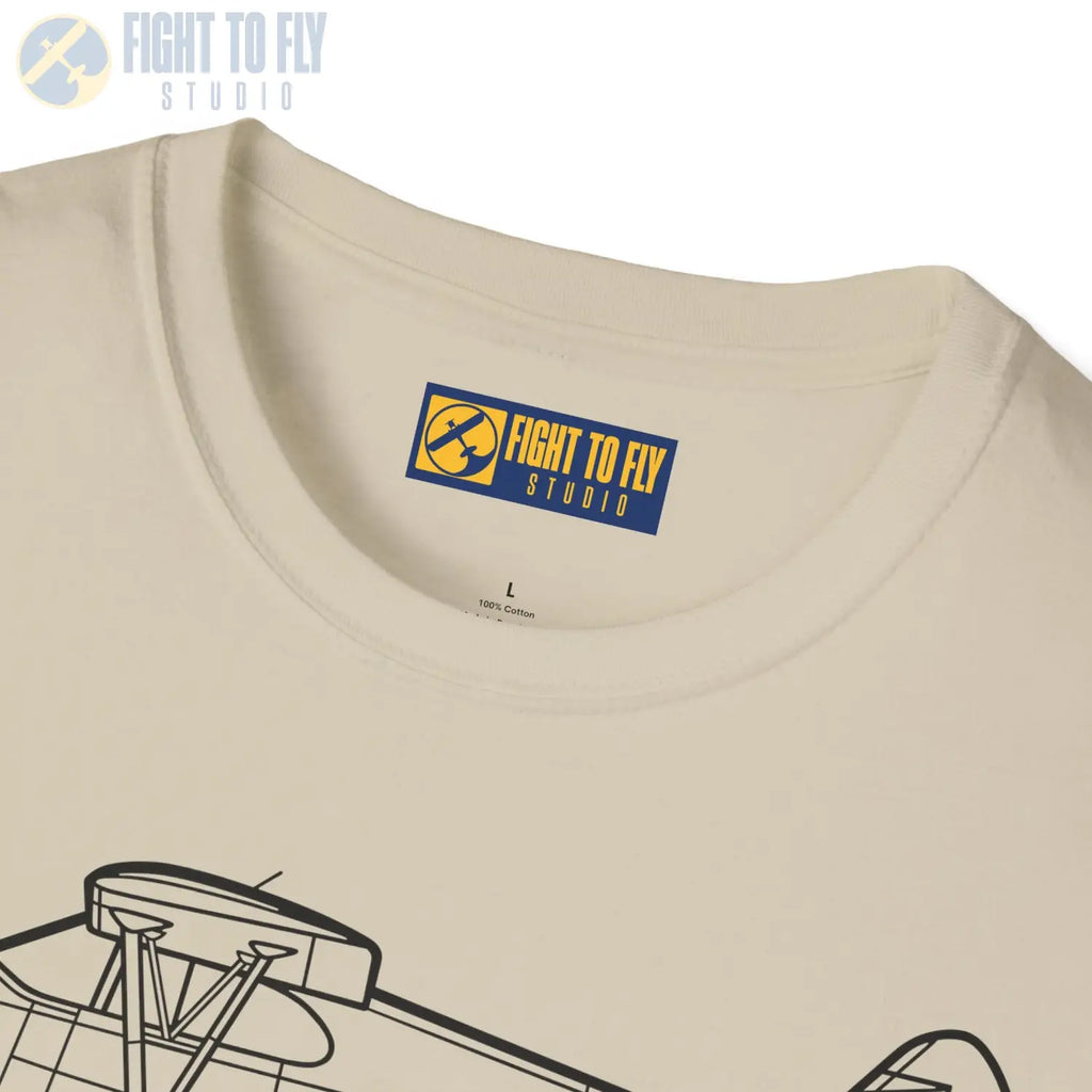 PA-12 Super Cruiser T-Shirt - Pilot gifts - WWII warbird t-shirt