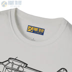 PA-18 Super Cub Floatplane T-Shirt - Pilot gifts - WWII warbird t-shirt