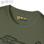 PA-18 Super Cub Floatplane T-Shirt - Pilot gifts - WWII warbird t-shirt