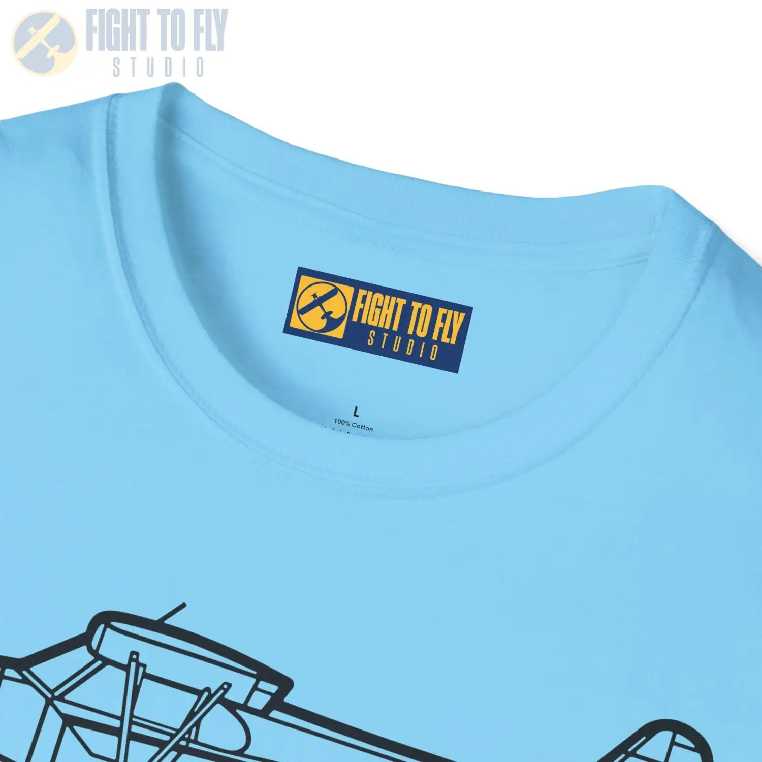 PA-18 Super Cub Floatplane T-Shirt - Pilot gifts - WWII warbird t-shirt