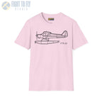 PA-18 Super Cub Floatplane T-Shirt - Pilot gifts - WWII warbird t-shirt