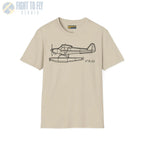 PA-18 Super Cub Floatplane T-Shirt - Pilot gifts - WWII warbird t-shirt