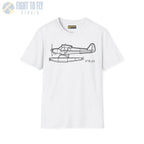 PA-18 Super Cub Floatplane T-Shirt - Pilot gifts - WWII warbird t-shirt