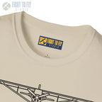 PA-18 Super Cub Head-On - T-Shirt - Pilot gifts - WWII warbird t-shirt