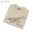 PA-18 Super Cub STOL T-Shirt - Pilot gifts - WWII warbird t-shirt