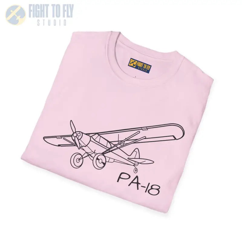PA-18 T-Shirt – Piper Super Cub STOL Legend Tee - Pilot gifts - WWII warbird t-shirt