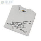 PA-18 Super Cub STOL T-Shirt - Pilot gifts - WWII warbird t-shirt