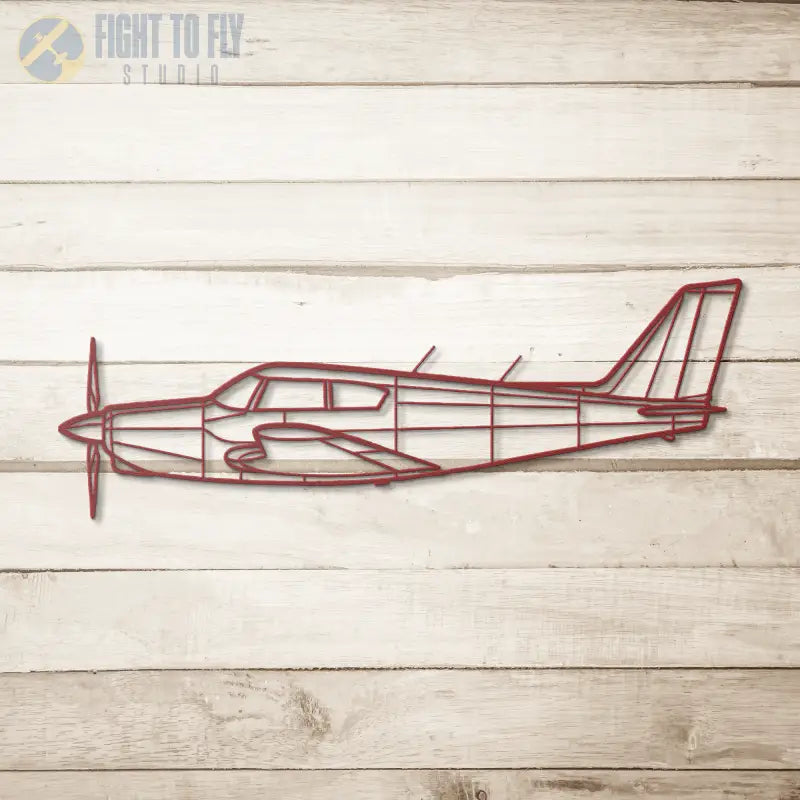 PA 24 Die Cut Metal Wall Art - Sign - Pilot gifts - WWII warbird t-shirt