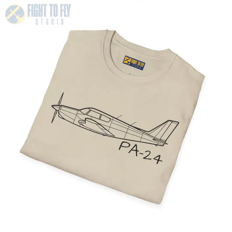 PA-24 T-Shirt – Piper Comanche High-Speed Classic Tee - Pilot gifts - WWII warbird t-shirt