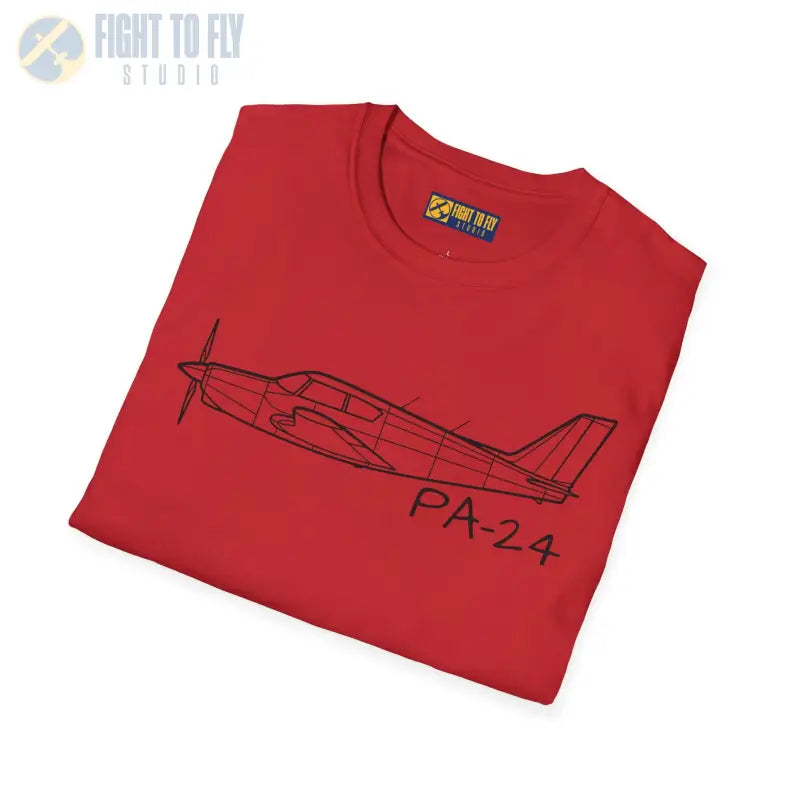 PA-24 T-Shirt – Piper Comanche High-Speed Classic Tee - Pilot gifts - WWII warbird t-shirt