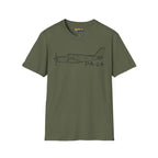 PA-24 Comanche T-Shirt - Pilot gifts - WWII warbird t-shirt