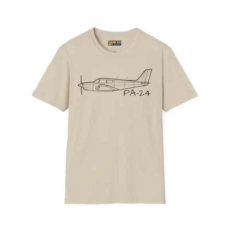 PA-24 T-Shirt – Piper Comanche High-Speed Classic Tee - Pilot gifts - WWII warbird t-shirt