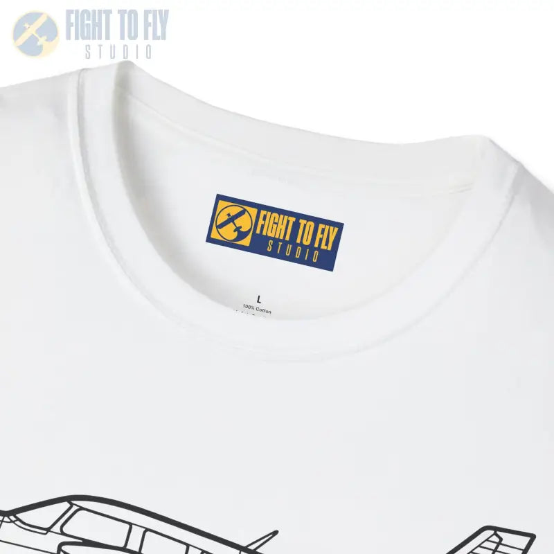 PA-28 180 T-Shirt – Piper Cherokee Classic Trainer Tee - Pilot gifts - WWII warbird t-shirt