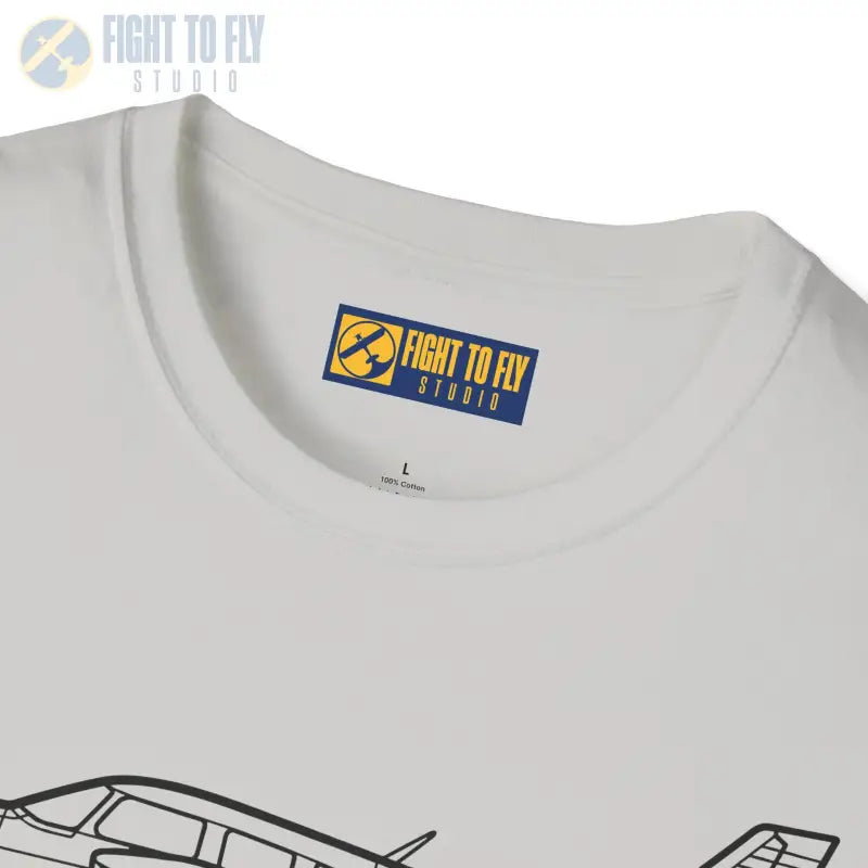 PA-28 180 T-Shirt – Piper Cherokee Classic Trainer Tee - Pilot gifts - WWII warbird t-shirt