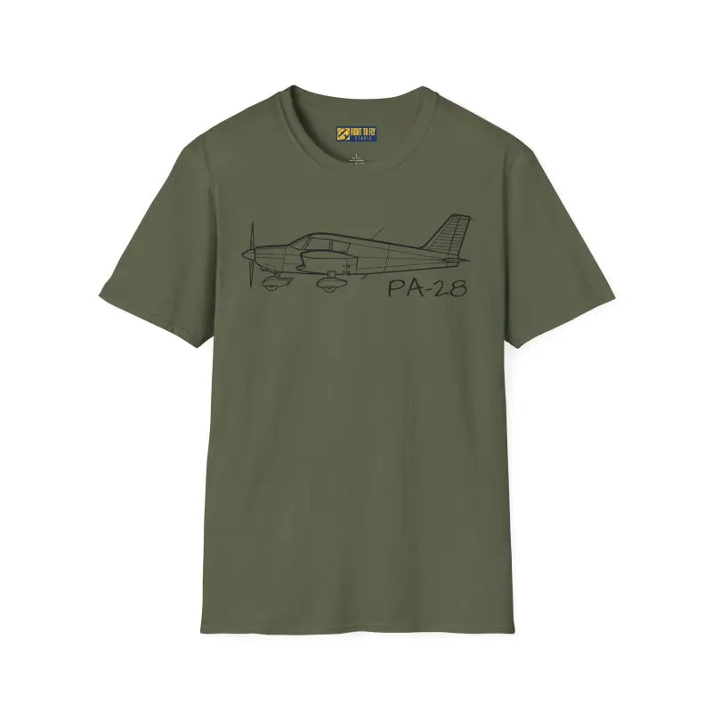 PA-28 Cherokee T-Shirt – Piper Classic Four-Seater Tee - Pilot gifts - WWII warbird t-shirt