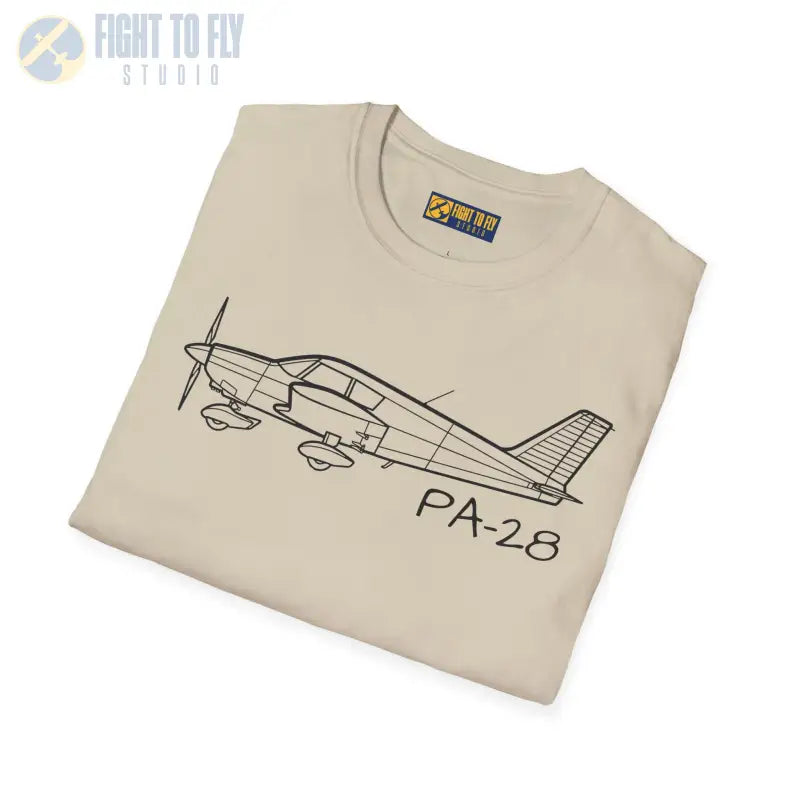 PA-28 Cherokee T-Shirt – Piper Classic Four-Seater Tee - Pilot gifts - WWII warbird t-shirt
