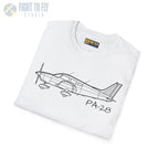 PA-28 Warrior T-Shirt - Pilot gifts - WWII warbird t-shirt