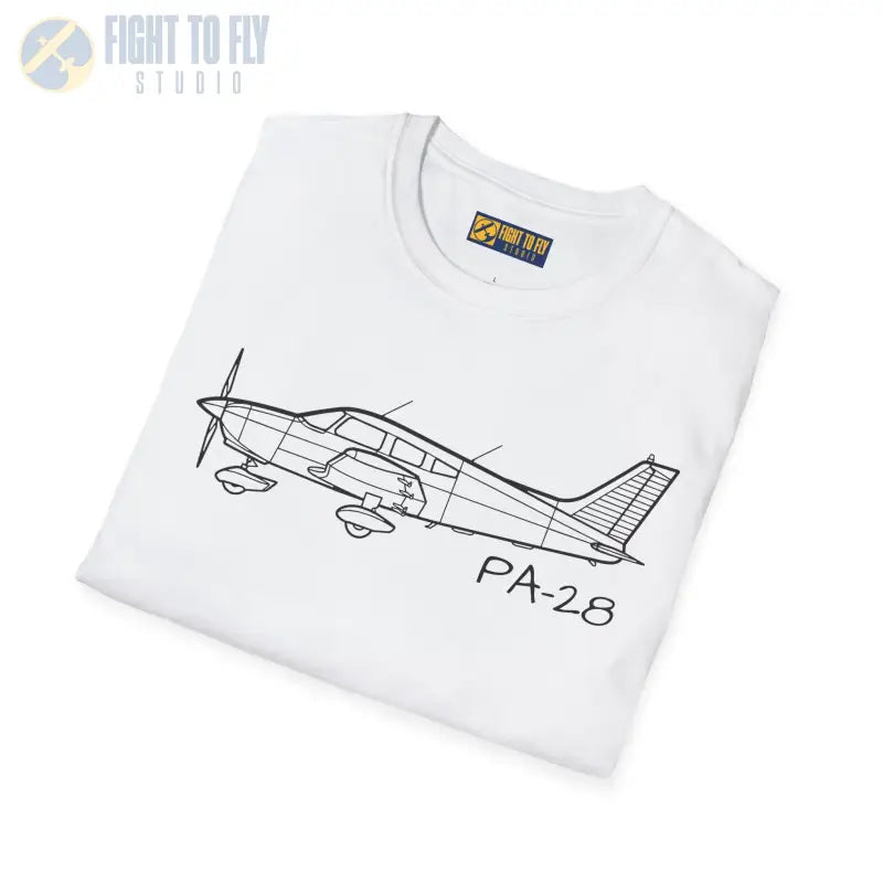 PA-28 Warrior T-Shirt - Pilot gifts - WWII warbird t-shirt