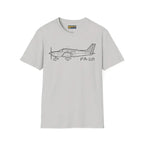 PA-28 Warrior T-Shirt - Pilot gifts - WWII warbird t-shirt